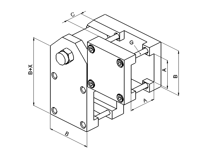 Schwenk – Element SW, Maßzeichnung
