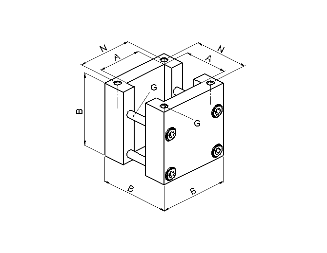 Stirn – Element ST, Maßzeichnung