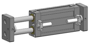 Lineareinheit LH 42, CAD-Darstellung