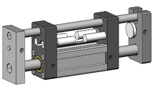 Lineareinheit LH 50, CAD-Darstellung