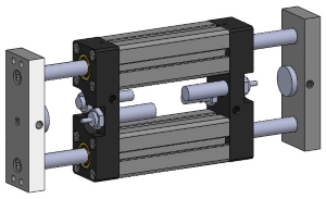 Lineareinheit LH 60, CAD-Darstellung